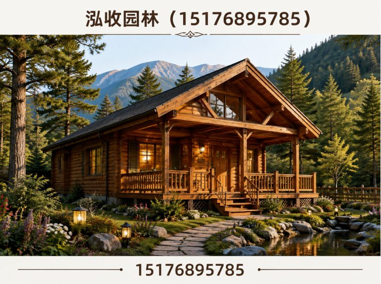 扬州防腐木展示图