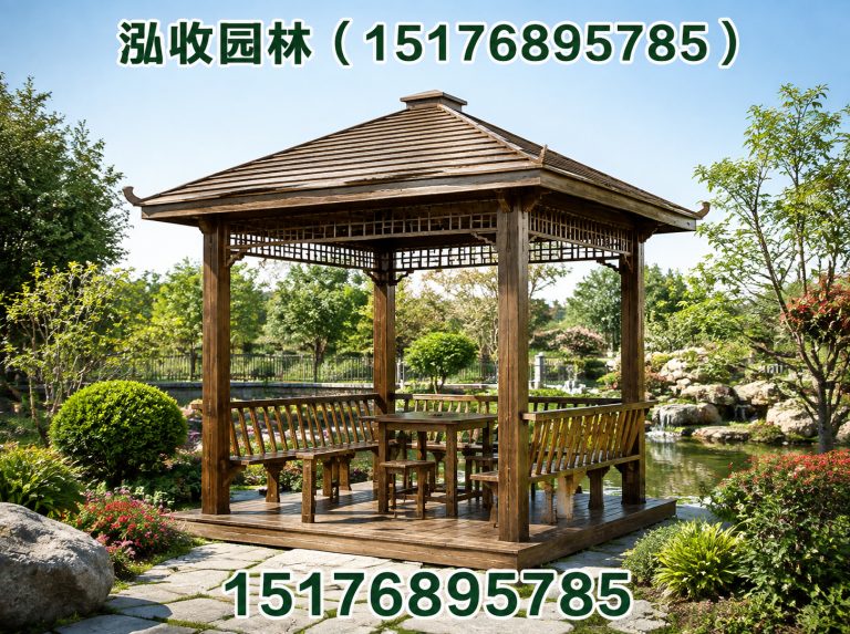 扬州塑木地板展示图